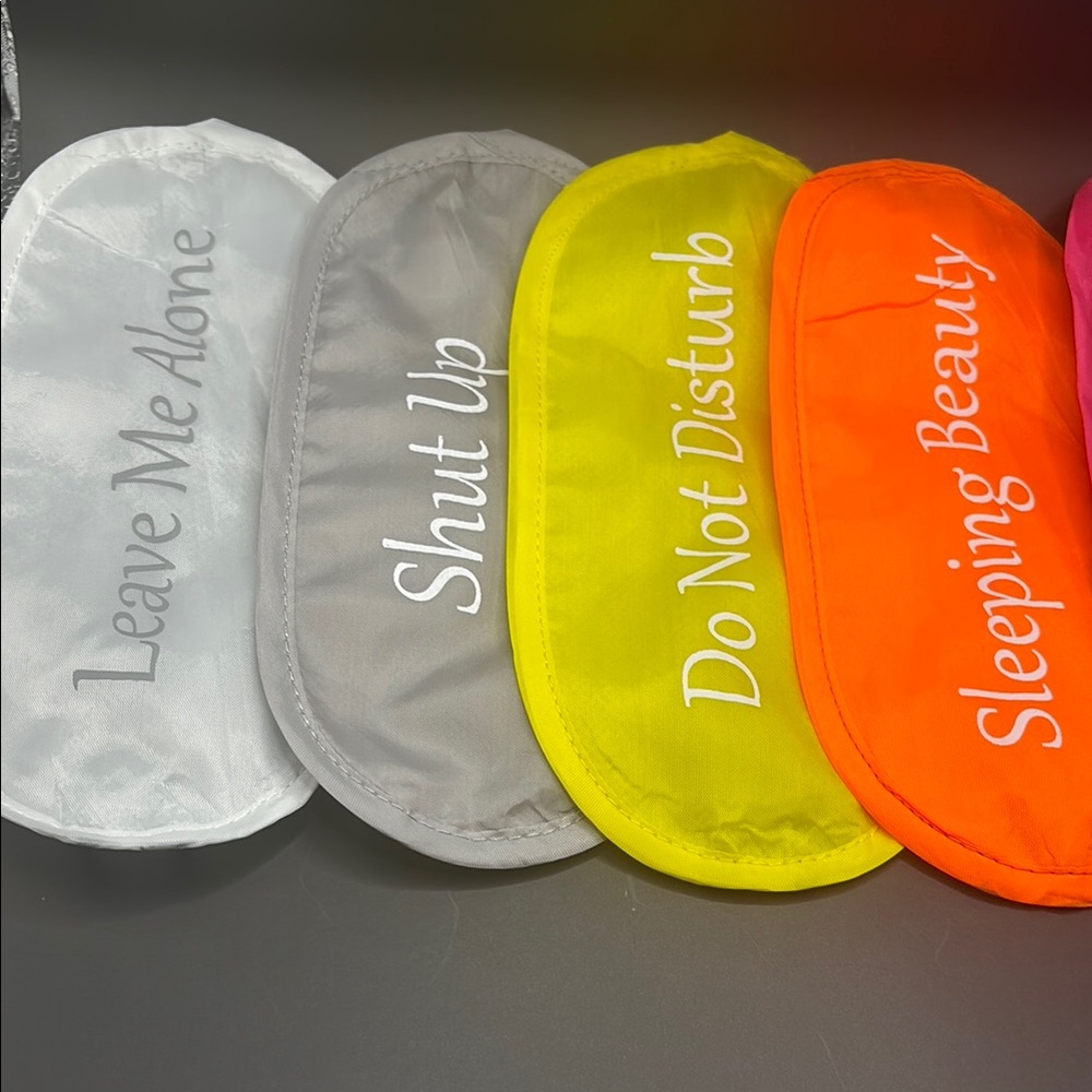 Colorful Sleep Mask Set - Picture 3 of 6